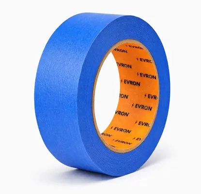 EVRON® 1-1/2" Painters Tape, Blue 36mm x 60y